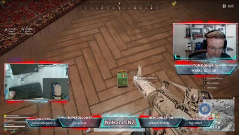 NoHands NZ - bad teammate.