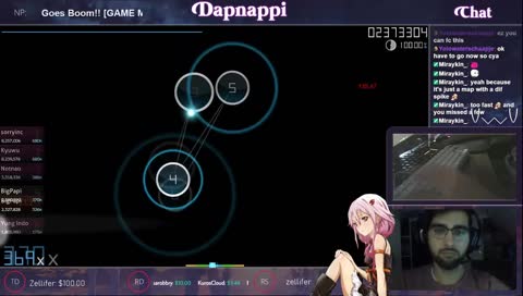 He just shouted some words