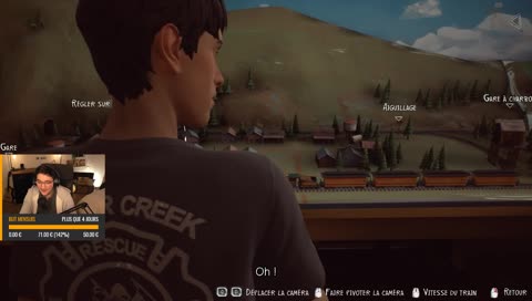 Quand Paul voit un train !