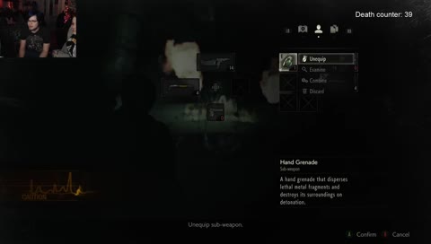 This man t bagging in RE2