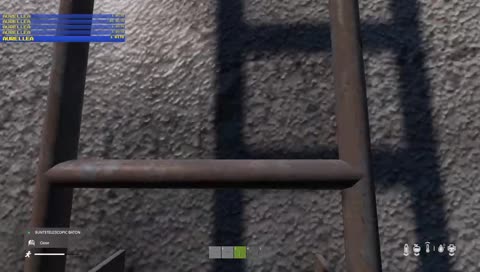 Walking Off A Ladder... Classy