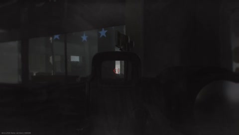 he jumped from left to right