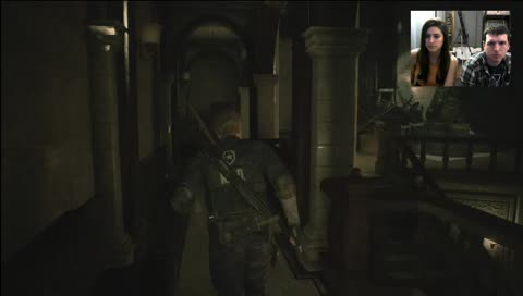 kelcy and Mike get scared