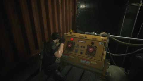 Leon gets boxed by Birkin