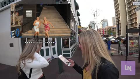 Crazy lady back for round 2