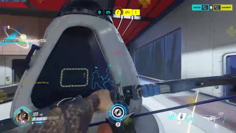 Dragon shot just before being shattered