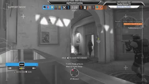 Blocking the view!