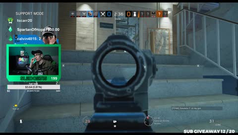 Maybe screaming isn't the best way to help Ronnie get kills.