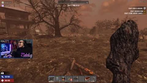 He Fell Into The Bonfire... Twice...