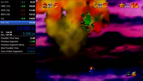 slipperynip 16 star PB - 15:27