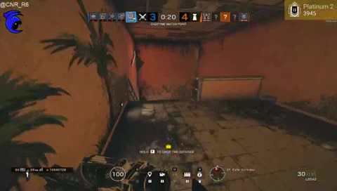 Nutty flick saves the game!