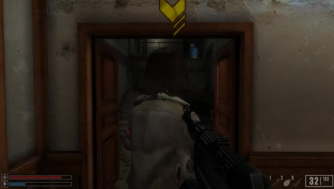 In and back out again.