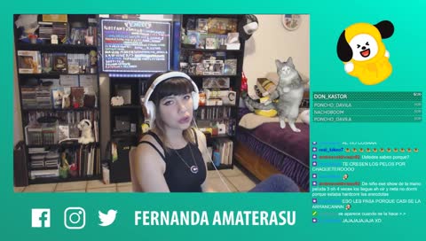 fernanda riendose algo bueno