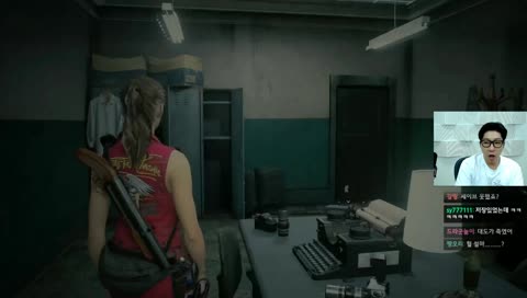 대도서관] 하드코어 클레어 출발! 레지던트이블2 Re 바이오하자드2 Re