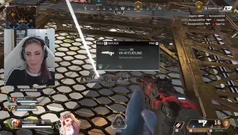 Tired Cami playing Apex Legends