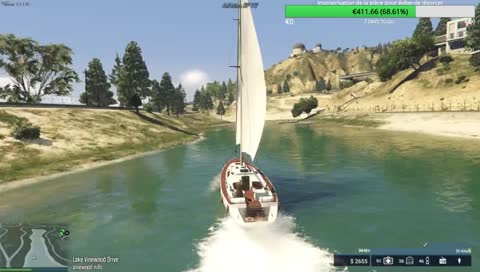 Moi je fait du bateau !