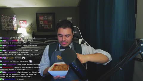 the face of regret from eating spicy noodles LUL