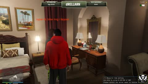 Rajdar får dissen! xD