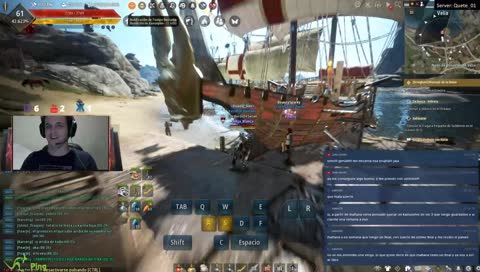 Barco bugeado en velia