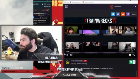 Hasan on Train
