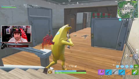 Gotaga Sans mots qui élimine un joueur