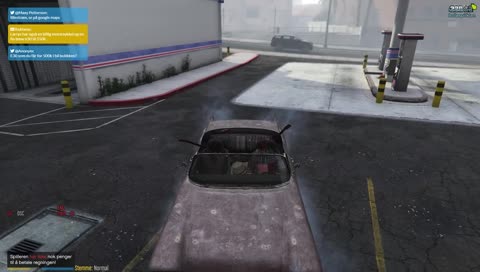 '' jeg ringer ambulansen, bilen min er blitt syk!''