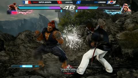 super akouma vs lowhigh jump over and resplat