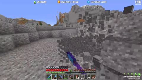 Iskall85 Rick-Rolling his stream but then also promoting Sahara