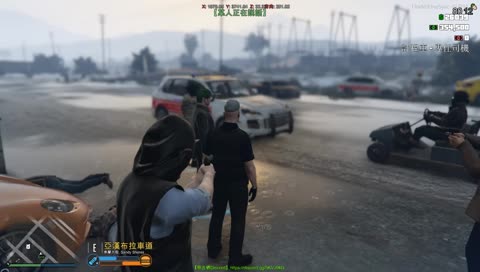 警察中離路人辱罵