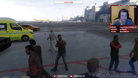 Politiet er i fyr og flamme