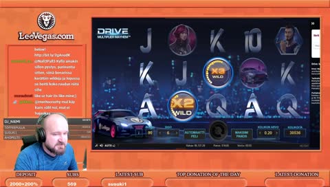 Drive over 100x linehit