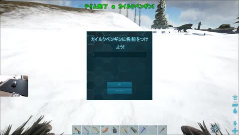 後は連れて帰るだけ・・・