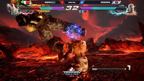 FGC 2019 Tekken Grand Finals: Kkokkoma evens it out with a perfect parry!