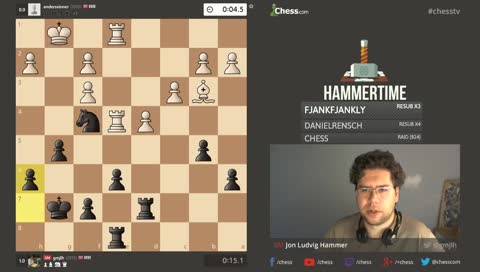 "anders has done a good job"