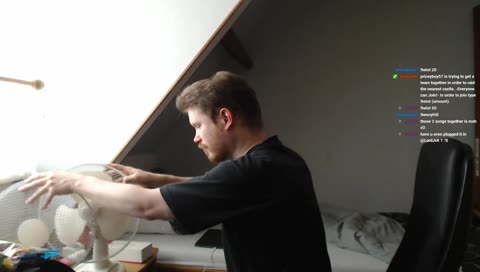 Lord breaks the fan O.o