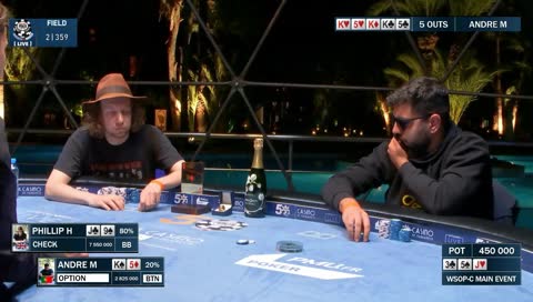 WSOP Circuit Marrakech - Mão Final (Flop)