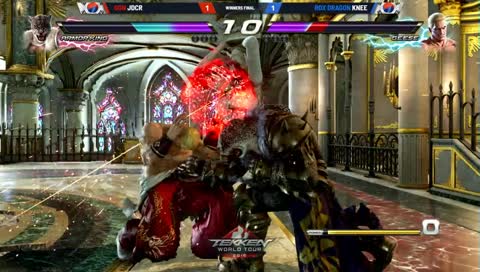 CEO 2019 Winners Finals: Knee does an intense Rage Art only to finish the round with a timeout!