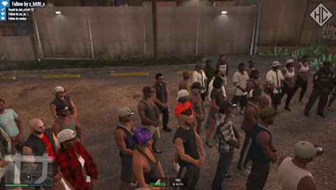 Hood Unser mit 40 Leuten