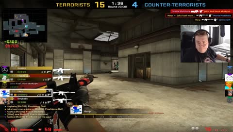 Fanin klippaama smoke