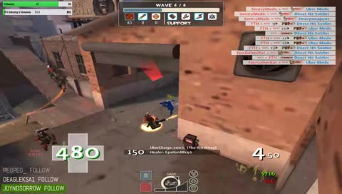 right into the saws