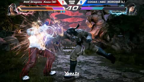 WC 2019 Tekken Grand Finals: Knee finishes Game 2 with a Rage Drive!