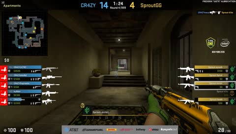faveN - ACE (with 1vs3 clutch) - Part 1 - 2/5 frags