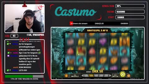 Raging rex 200x + i første spin