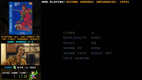just your average video game options screen