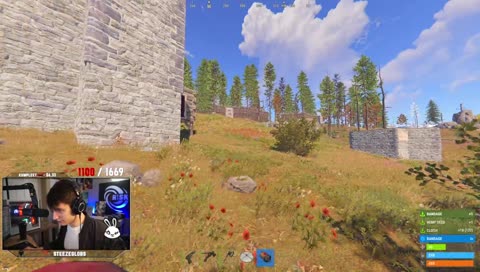 Guy behind the wall