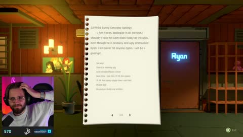 Em burning down the building?