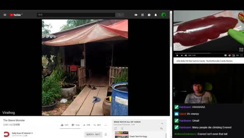 Japanese man recognises an creature
