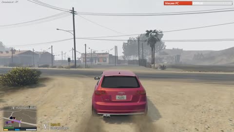 Een vrachtwagen voor de deur