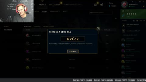 Klub Vilema Artyčoka - první momenty