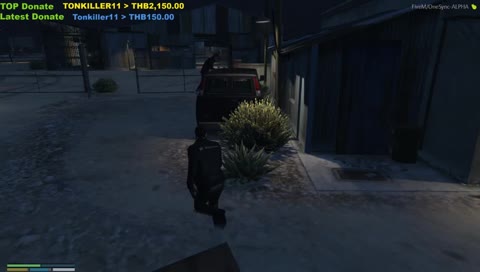 ยกปืนขู่ แต่วิ่งหนี